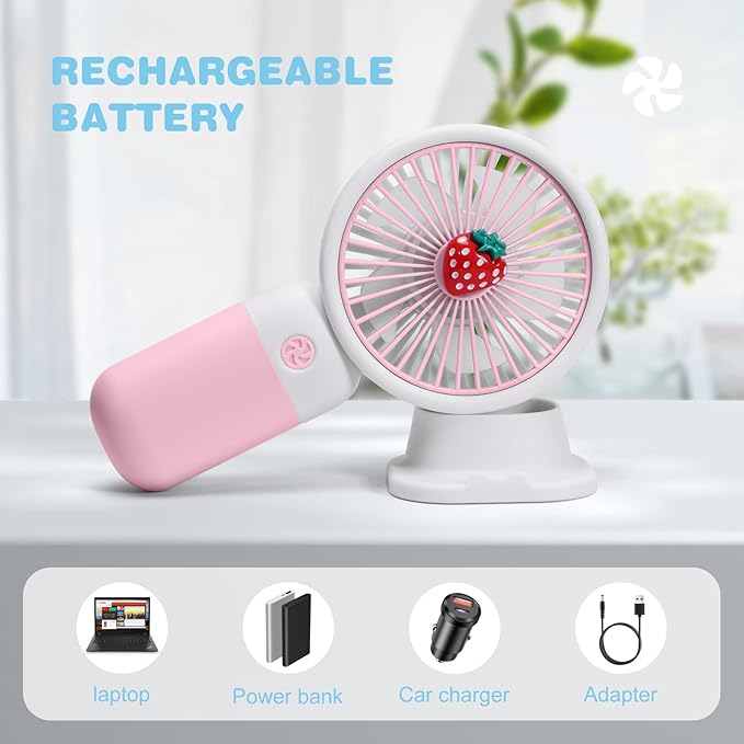 Rechargeable Mini Handy Fan