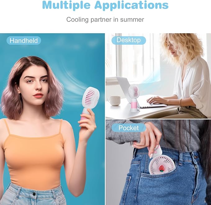 Rechargeable Mini Handy Fan